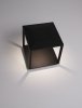 Lampa ogrodowa LED aluminiowa czarna kwadratowa minimalistyczna nowoczesna IP65 ORVENZA LE75175 Luces Exclusivas